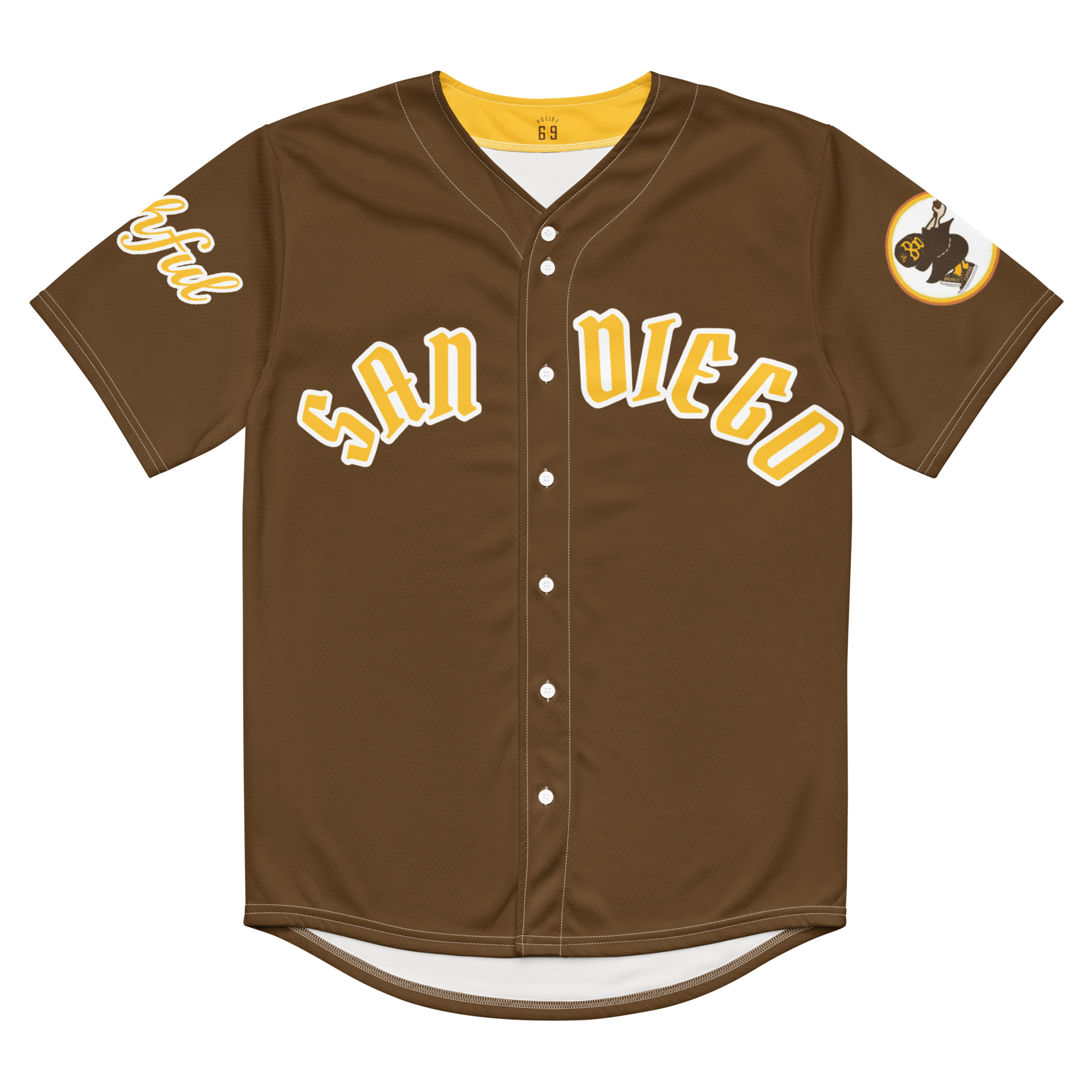 SAN DIEGO baseball jersey