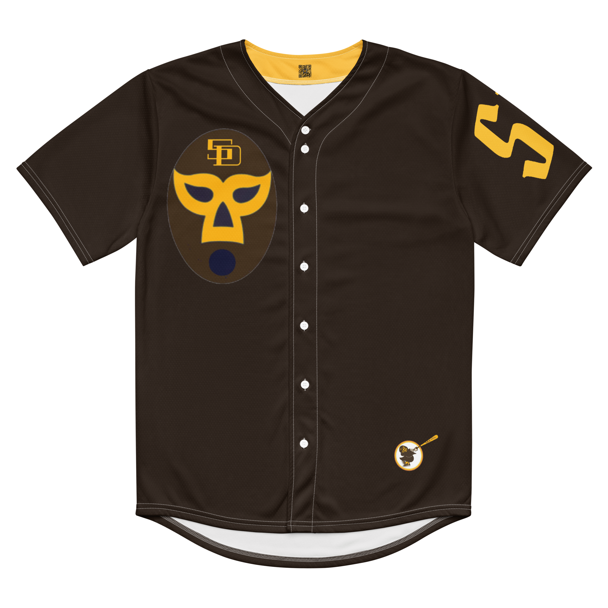 SDPL baseball jersey