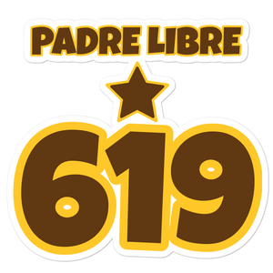 Padre Libre 619 Bubble-free stickers